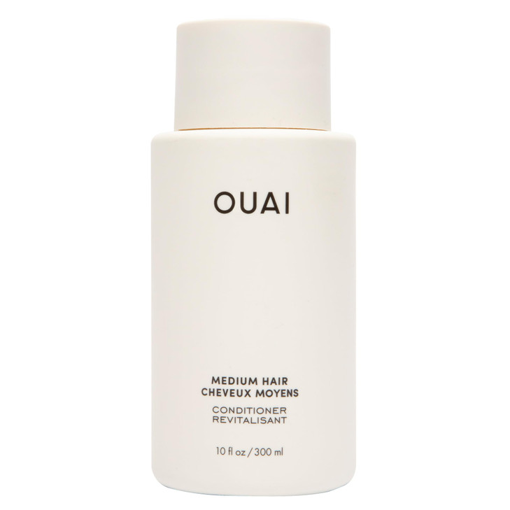 OUAI Medium Conditioner Hydrating Hair Conditioner with Coconut Oil Babassu Oil and Keratin Strengthens Repairs and Adds