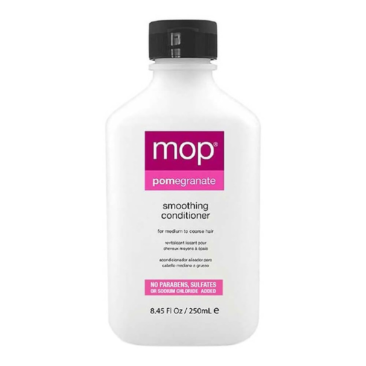 MOP Pomegranate Smoothing Conditioner For Medium to Coarse Hair Moisturizing Hydrating Detangling Strengthens Hair Adds