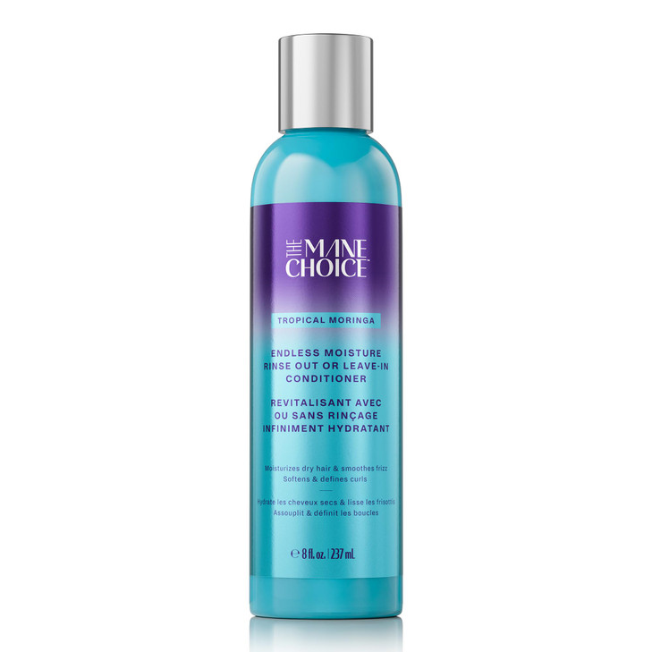 The Mane Choice Tropical Moringa Sweet Oil Honey Endless Moisture Rinse Out or Leave In Conditioner Detangles Softens No