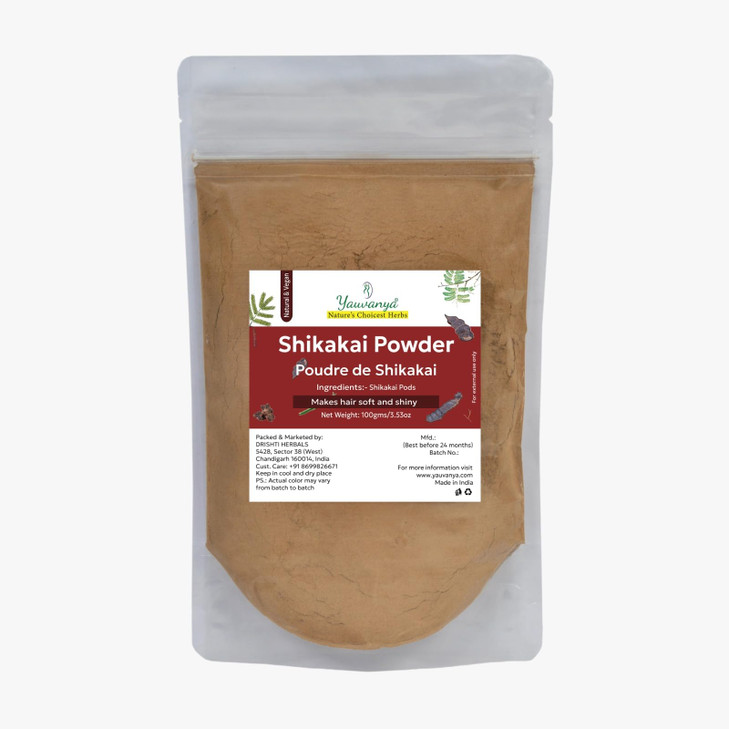 Yauvanya Shikakai Acacia Concinna Powder Natural hair conditioner and nourisher 100 gms