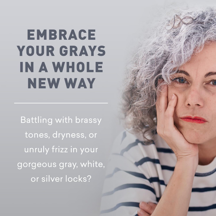 Just Nutritive Gray Hair Conditioner Gray Hair Treatment Just Natural Hair Care Natural Conditioner 16 Oz