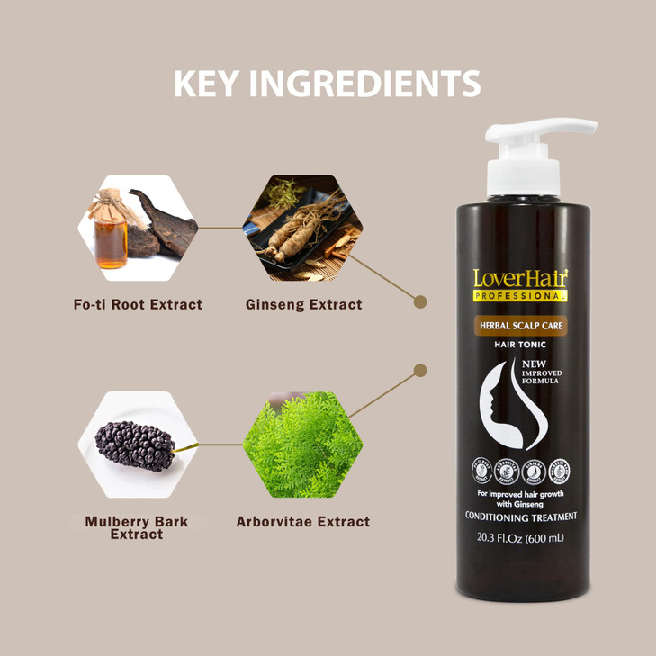 LoverHair Professional Herbal Scalp Care Conditioner 203 floz 600ml