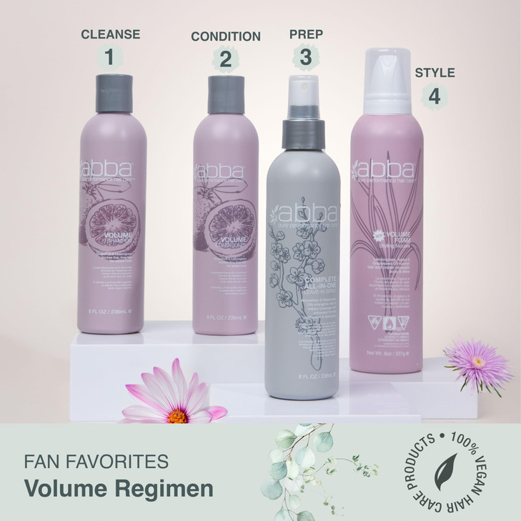 ABBA Volume Conditioner Grapefruit Lemongrass 32 Fl Oz