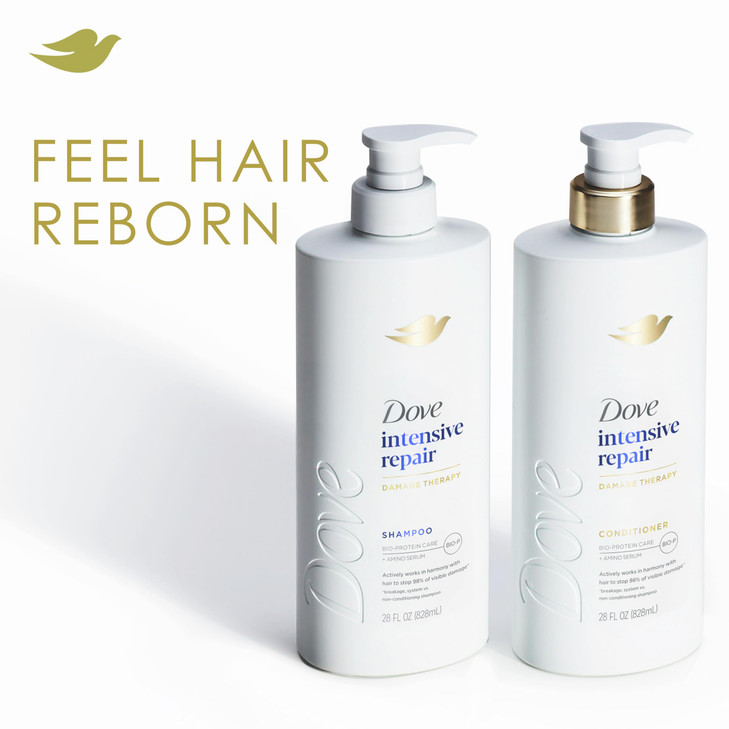 Dove Conditioner Intensive Repair for Damaged Hair with BioProtein Care Technology and Amino Serum 28 Fl Oz