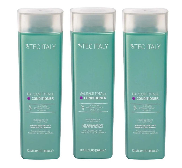 Tec Italy Balsami Totale Conditioner for All Hair Types 300 ml Pack of 3