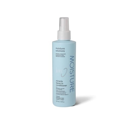 ion Miracle Leave In Conditioner Vegan Paraben Free Adds Shine Eliminates Frizz Hydrating 8 Oz