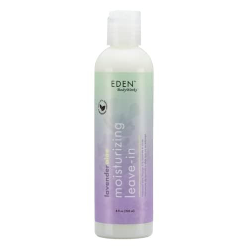 EDEN BodyWorks Lavender Aloe Leave In Conditioner 8 oz Moisturize Dry Damaged Hair Formulated For All Hair Types