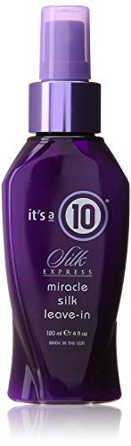 Its a 10 Haircare Silk Express Miracle Silk LeaveIn 4 fl oz Pack of 2