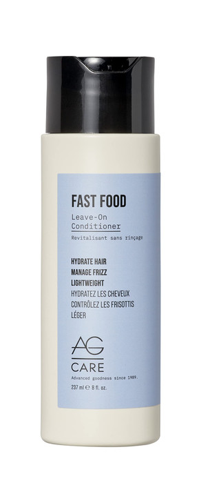 AG Care Fast Food Leave On Conditioner 8 Fl Oz White