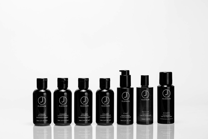 J Beverly Hills Platinum Volume Conditioner with Vitamin B5 to Prevent Hair Breakage 34 Oz