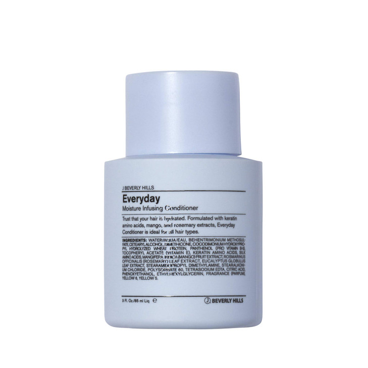 J Beverly Hills Blue Everyday Moisturizing Conditioner with Keratin for Hydration 3 Oz