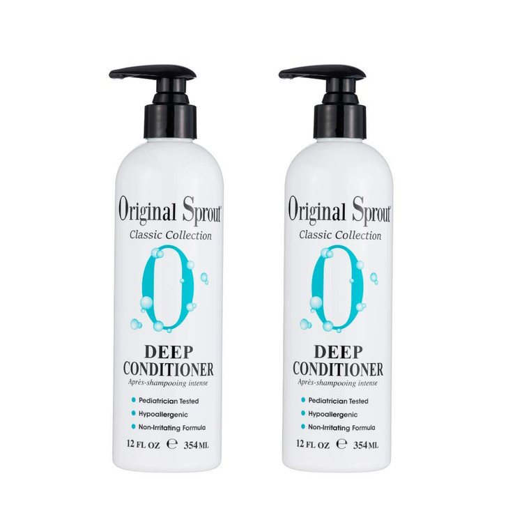Original Sprout Deep Conditioner Vegan Deep Conditioning Treatment for Hair Care12 Ounces 2 pack Packaging May Vary