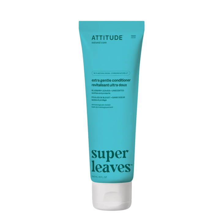ATTITUDE Extra Gentle Hair Conditioner Soothes Dry Scalp Naturally Derived Ingredients Vegan Detangler Dermatologically