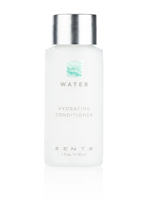 Zents Moisturizing Water Conditioner Travel Size Color Safe and SulfateFree with Organic Shea Butter Jojoba Oil for All