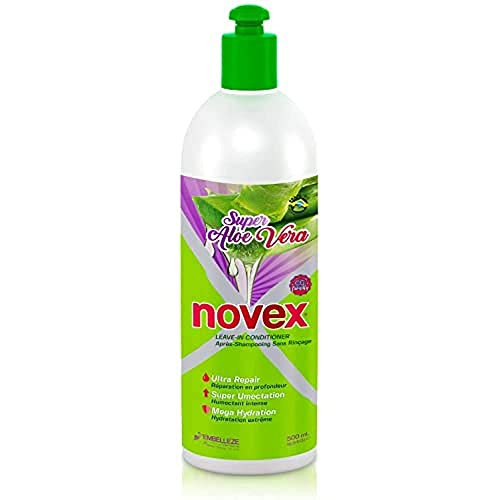 Novex Super Aloe Vera Leave In Conditioner 176 Oz Bottle