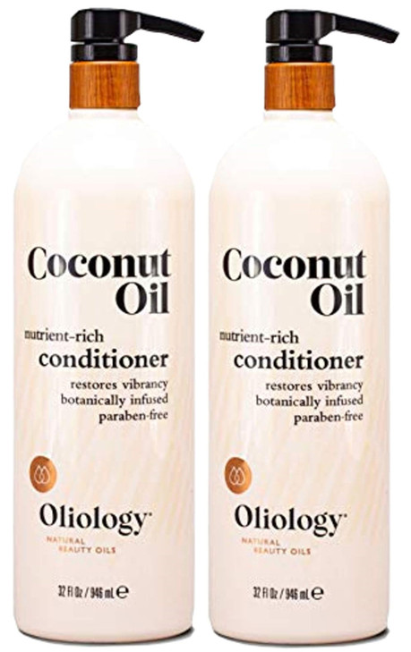 Oliology Coconut Oil Conditioner Natural Coconut Oil Conditioner Helps Restore Damaged Lifeless Hair Provides Intense Sh