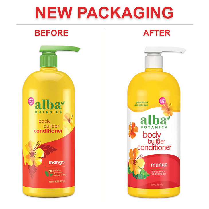 Alba Botanica Body Builder Conditioner Mango 32 Oz