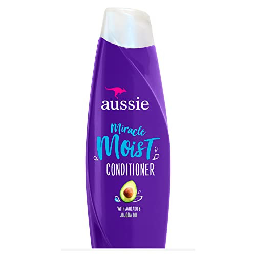 Aussie ParabenFree Miracle Moist Conditioner w Avocado Jojoba Oil For Dry Hair Citrus 121 Fl Oz