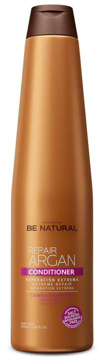 PLACENTA LIFE BE NATURAL REPAIR ARGAN Conditioner for damaged hair with Argan Oil Restore your hair 350ml1183fl oz