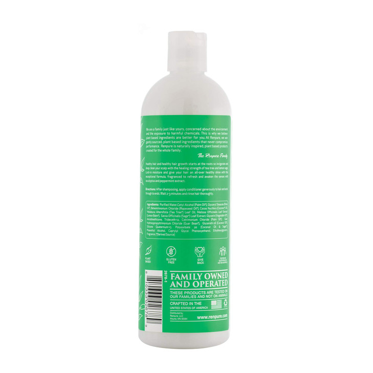 Renpure Tea Tree Lemon Sage Refreshing Moisture Conditioner 16 Ounce