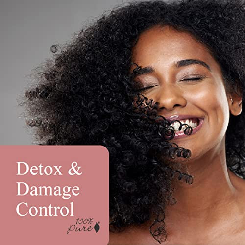 100 PURE Kelp Mint Volumizing Conditioner Moisturizer Deep Hydration Botanical Body Boost for Dry Damaged Thinning Hair