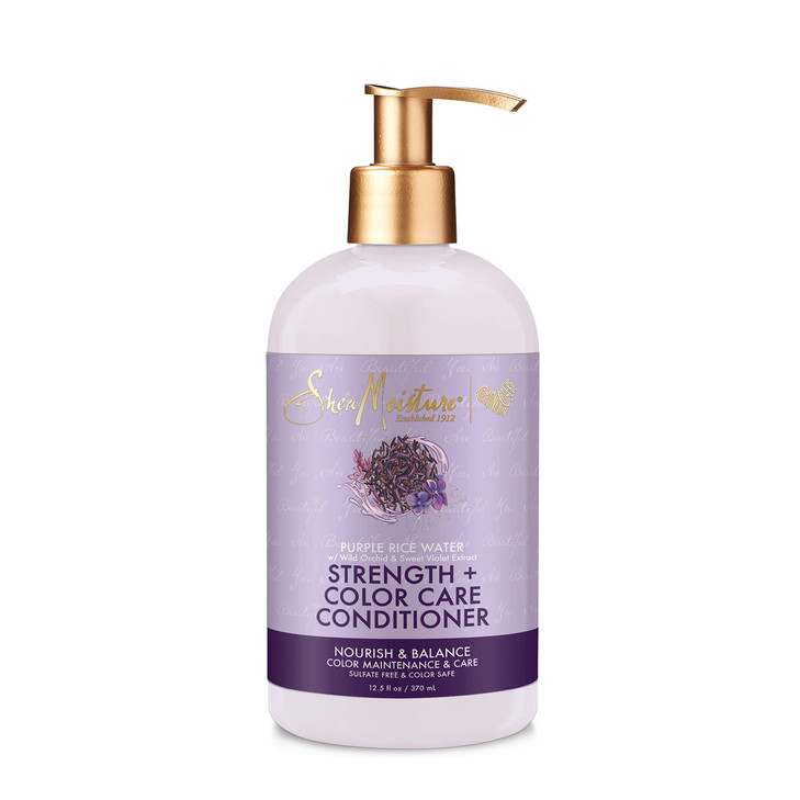 SheaMoisture Strength Color Care Conditioner Purple Rice Water 13 oz