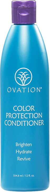 Ovation Hair Color Protection Conditioner Hair Conditioner for Colored Hair 12 oz Brightens and Hydrates ColorTreated Ha