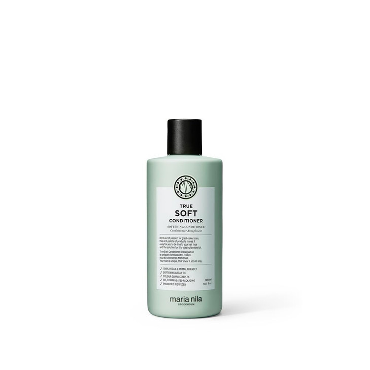 Maria Nila True Soft Conditioner 101 Fl Oz For Dry Hair Argan Oil Remoisturises Reduces Frizz 100 Vegan SulfateParaben f