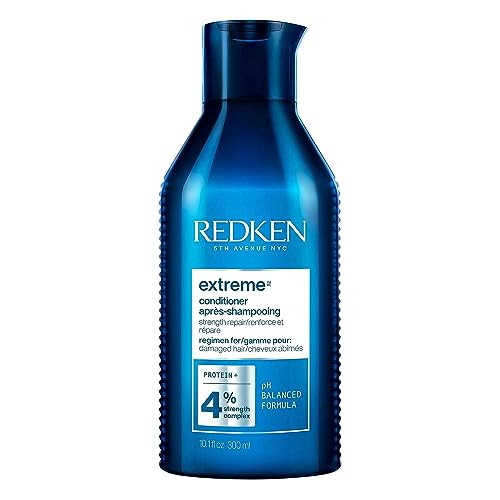 Redken Extreme Conditioner AntiBreakage Protection for Damaged Hair Strengthen and Fortify Hair Infused With Proteins Fo
