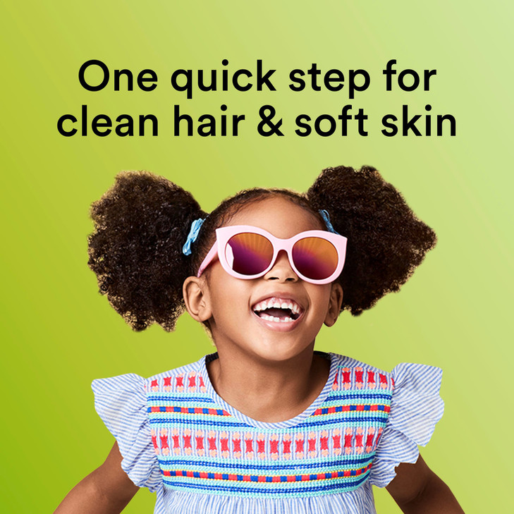 Suave Kids 3in1 Tear Free Body Wash Shampoo and Conditioners Dermartologist Tested Watermelon Wonder 18 Oz Pack of 6