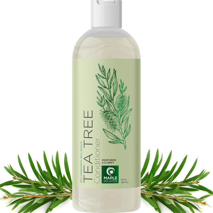 Tea Tree Conditioner for Dry Hair Tea Tree Oil Conditioner for Damaged Dry Hair and Cleansing Conditioner for Dry Scalp