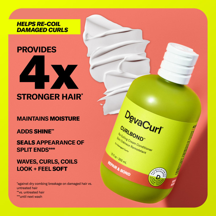DevaCurl CurlBond ReCoiling Cream Conditioner 3 fl oz