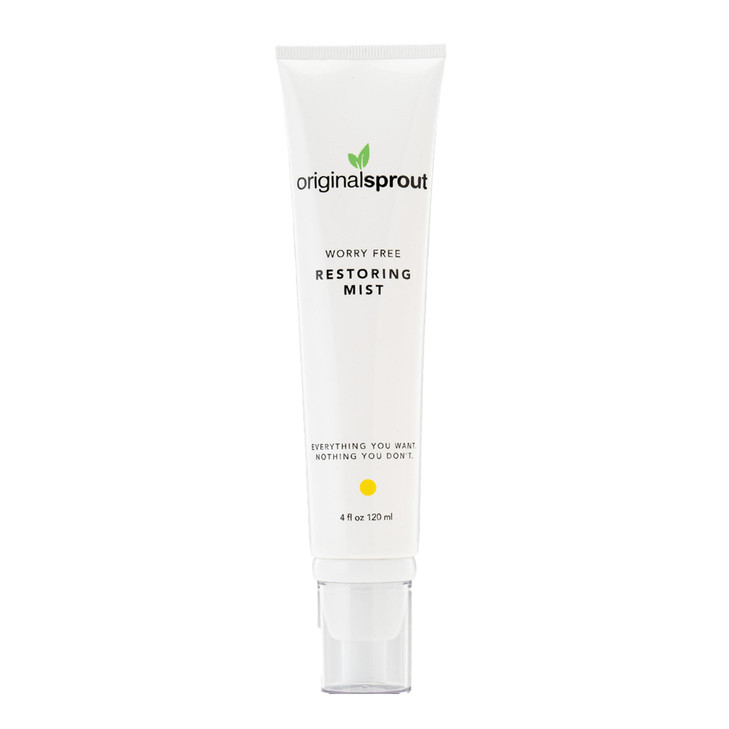 Original Sprout Worry Free Restoring Mist LeaveIn Conditioner Treatment for All Hair Types 4 oz Bottle