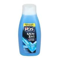 VO5 Mens 3in1 Shampoo Conditioner and Body Wash Ocean Surge 5 Essential Vitamins A H C B5 and B3 to Help Nourish and Hyd