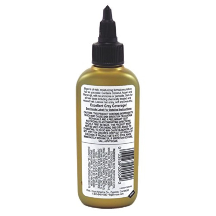 Bigen Semi Permanent Hair Color Darkest Brown 3 Fl Oz