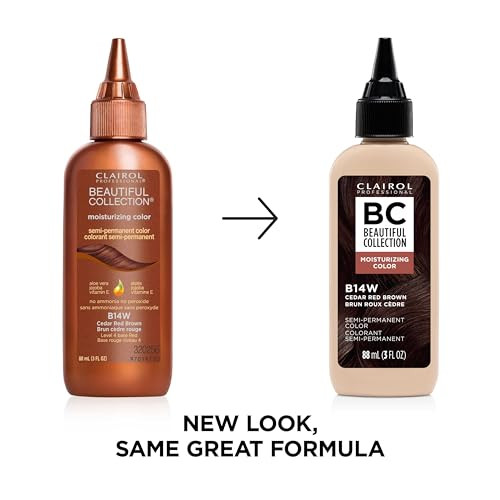 Clairol Professional Beautiful Collection Hair Color 14W Cedar Red Brown 3 oz Packaging May Vary
