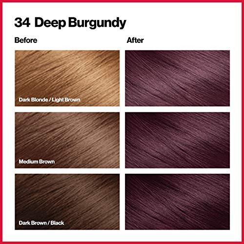 Revlon Permanent Hair Color Permanent Hair Dye Colorsilk with 100 Gray Coverage AmmoniaFree Keratin and Amino Acids 34 D