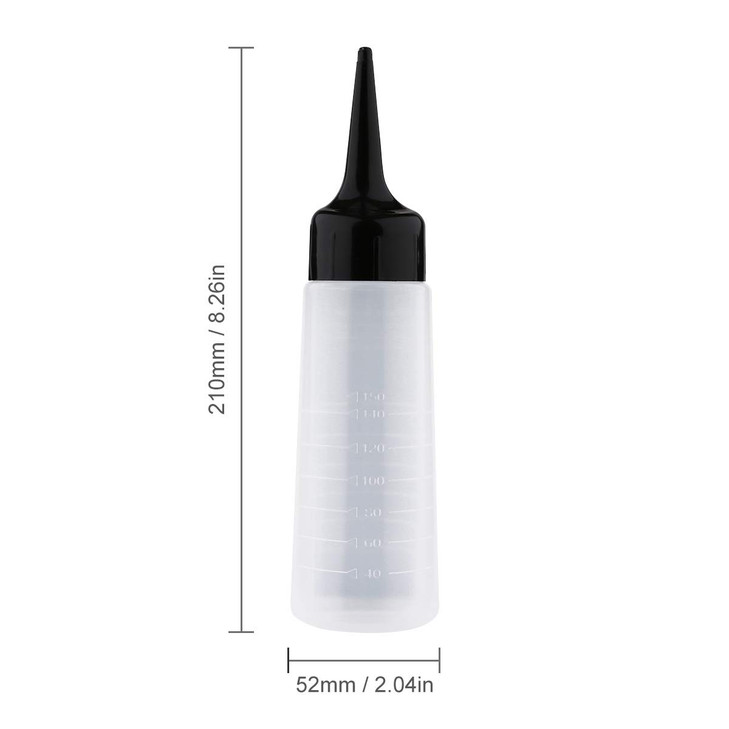 Yebeauty Hair Color Applicator Bottle 2 Pack Hair Color Squeeze Bottle 150ml5 Ounce with Angled Tip
