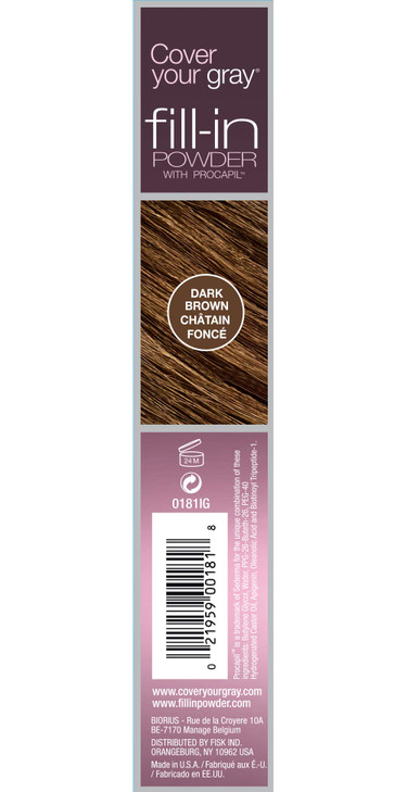 Cover Your Gray Fill In Powder Dark Brown