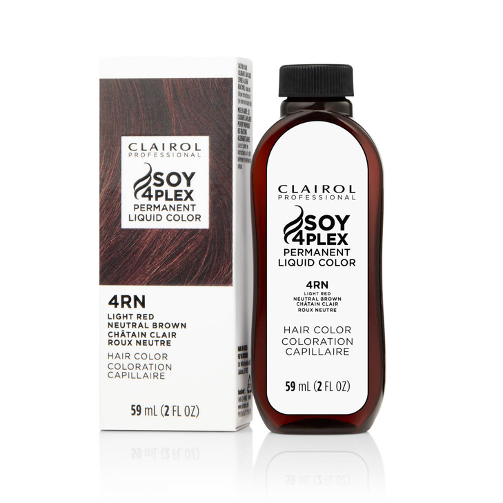 Clairol Professional Permanent Liquicolor 4rn Light Red Neutral Brown 2 oz Packaging May Vary
