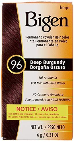 Bigen Hair Color Powder Deep Burgundy 96