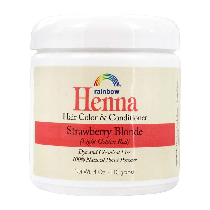 Rainbow Research Henna Hair Color and Conditioner Persian Strawberry 4 Ounce