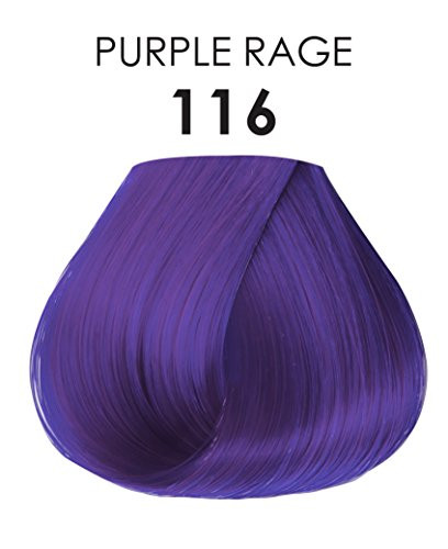 Adore Semi Permanent Hair Color 116 Purple Rage Vegan CrueltyFree Purple Hair Dye No Ammonia No Peroxide No Alcohol 4 Fl