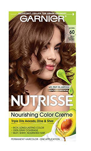 Garnier Nutrisse Nourishing Color Creme Light Natural Brown 60 1 ea Packaging May Vary