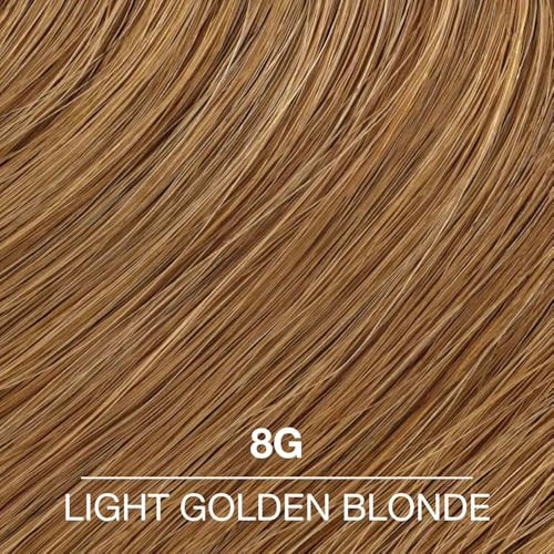 COLORCHARM Permanent Liquid Hair Color for Gray Coverage 8G Light Gold Blonde 14 Fl Oz