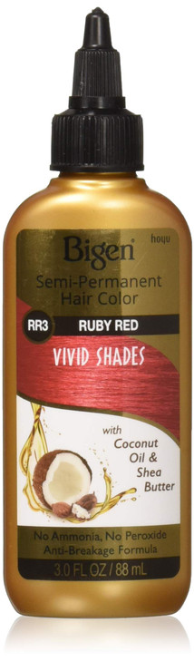 Bigen Semi Permanent Hair Color Ruby Red 3 Fl Oz BSPRR3