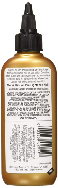 Bigen Semi Permanent Hair Color Ruby Red 3 Fl Oz BSPRR3