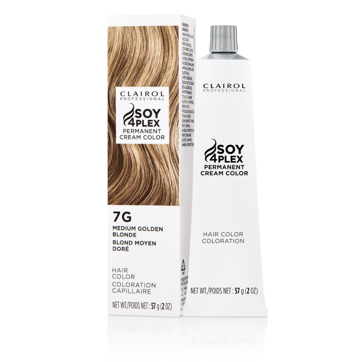 Clairol Professional Crme Permanente 7g Med Gold Blonde 2 oz Packaging May Vary