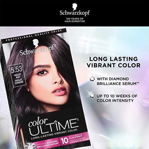 Schwarzkopf Color Ultime Permanent Hair Color Cream 553 Violet Ash