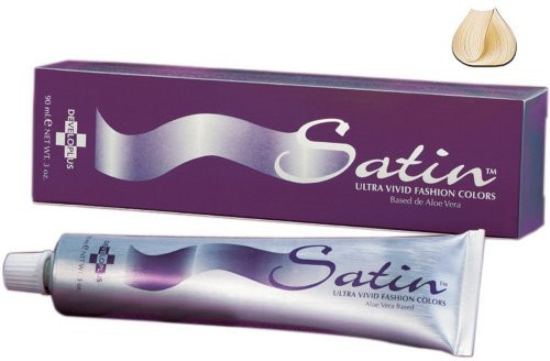 Satin Ultra Vivid Fashion Colors 10G Ultra Light Golden Blonde Hair Dye 3 oz Gold Series Permanent Hair Dye Made with So